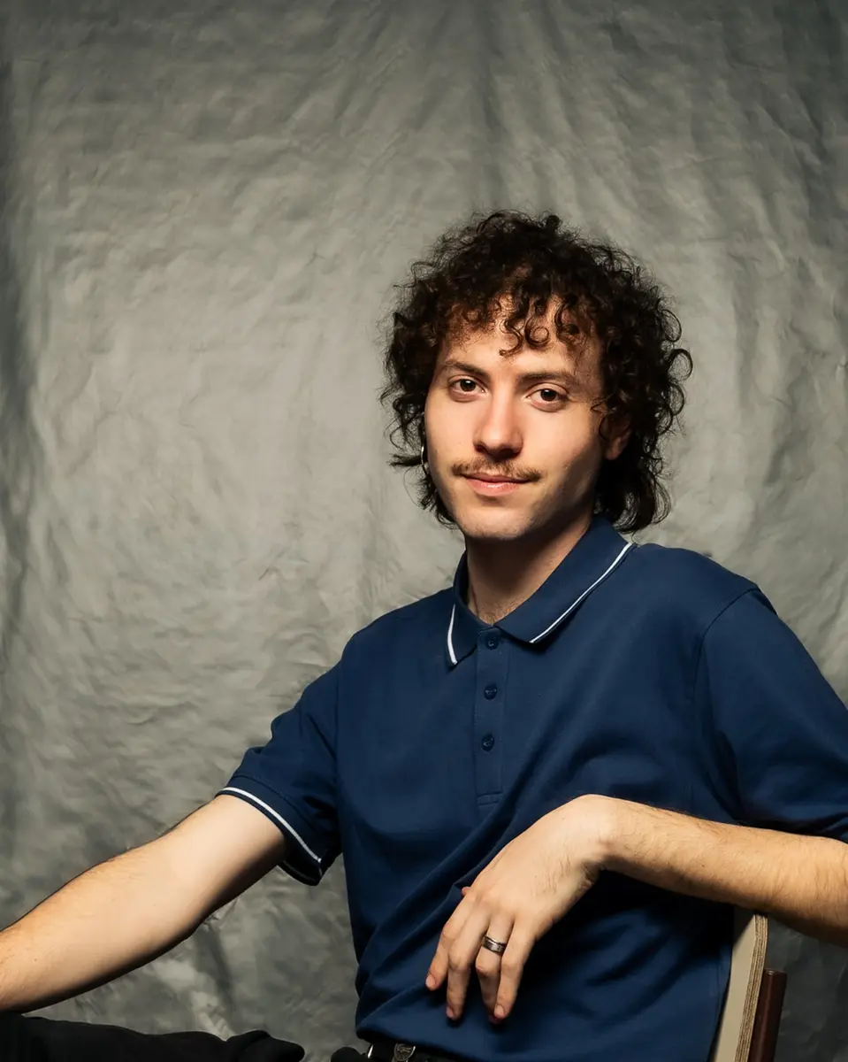 Retrato de Lautaro Pettigrossi